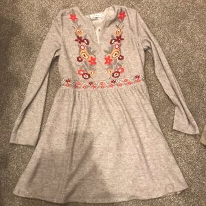 THML embroidered dress large